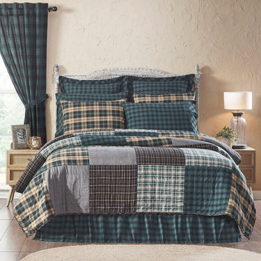 Pine Grove King Quilt 105Wx95L VHC Brands - The Fox Decor